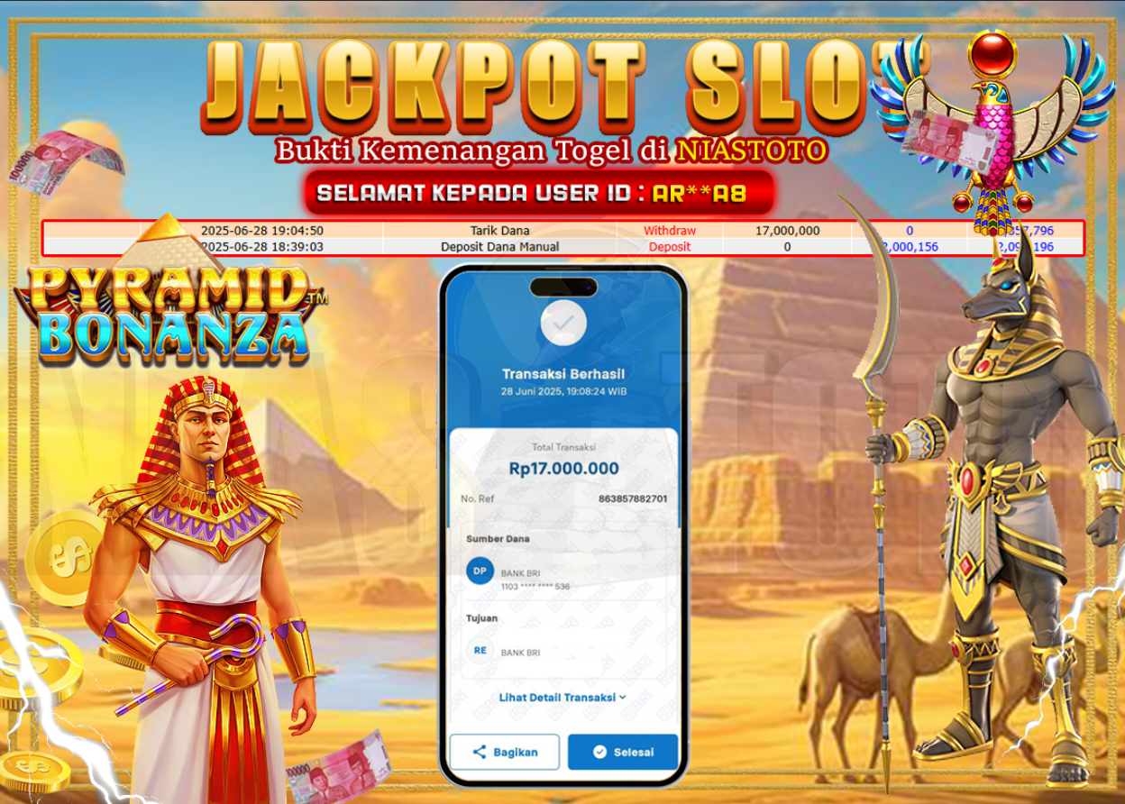 Bukti Jackpot Lunas NiasToto