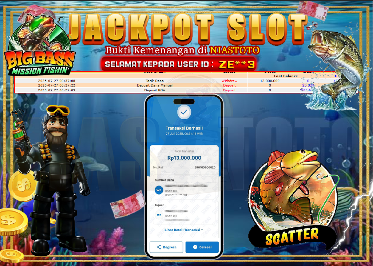 Bukti Jackpot Lunas NiasToto